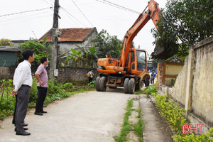 Lộc Hà ra quân cao điểm 60 ngày hướng đích huyện nông thôn mới