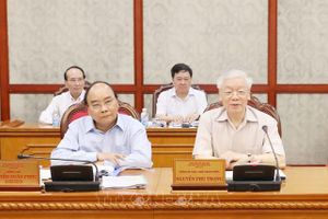 Tổng Bí thư, Chủ tịch nước Nguyễn Phú Trọng chủ trì họp Bộ Chính trị