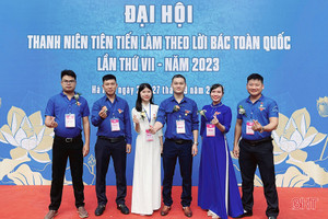 Hà Tĩnh có 6 thanh niên tiên tiến làm theo lời Bác được Trung ương Đoàn tuyên dương trong năm 2023