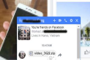 Mã độc giả mạo file video đang phát tán mạnh tại Việt Nam qua Facebook Messenger