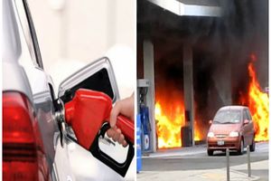 Khởi động ô tô khi đang đổ xăng, nguy cơ gây "thảm họa" tài xế cần biết