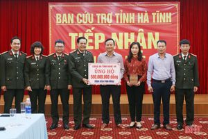 Hơn 11 tỷ đồng ủng hộ người dân vùng lũ ở Hà Tĩnh