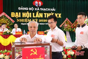 Thạch Hà hoàn thành đại hội Đảng bộ cấp cơ sở nhiệm kỳ 2020-2025
