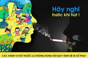 Hút thuốc lá nơi công cộng bị phạt tiền ra sao?