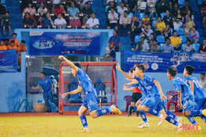 U13 Hồng Lĩnh Hà Tĩnh vào chơi chung kết “derby xứ Nghệ” như mong đợi