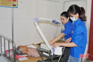 Khám, cấp phát thuốc miễn phí cho 120 người cao tuổi TP Hà Tĩnh