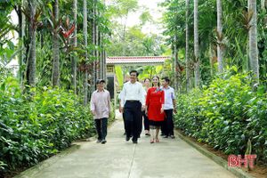 Các địa phương ở Hà Tĩnh thi đua "cán đích" nông thôn mới