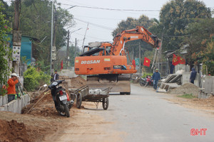 Gấp rút thi công các công trình, dự án tại Hà Tĩnh ngay từ đầu năm