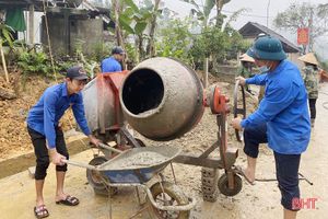 Tuổi trẻ Hà Tĩnh sôi nổi thi đua chào mừng thành công Đại hội Đoàn toàn quốc