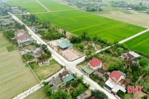 Quê hương Đại thi hào Nguyễn Du đưa nông thôn mới lên tầm cao