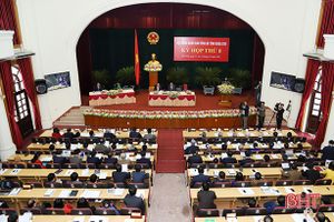 Sáng nay, HĐND tỉnh Hà Tĩnh công bố kết quả bầu cử, lấy phiếu tín nhiệm