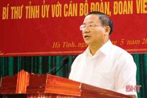 Bí thư Tỉnh ủy Lê Đình Sơn đối thoại với tuổi trẻ Hà Tĩnh