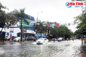 Nỗ lực giải bài toán ngập lụt cho thành phố Hà Tĩnh