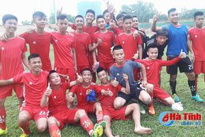 U17 Hà Tĩnh vào vòng chung kết Giải Bóng đá U17 quốc gia