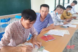 950 lao động Hà Tĩnh đăng ký thi tiếng Hàn ngành ngư nghiệp theo chương trình EPS