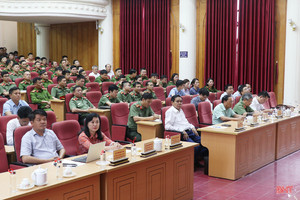 Hà Tĩnh được Bộ trưởng Bộ Công an gửi thư khen về hoàn thành chỉ tiêu thu nhận hồ sơ cấp CCCD