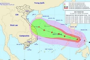 Bão Phanfone giật cấp 14 và “tiến thẳng” vào Biển Đông