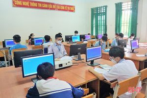 23 học sinh đạt giải tại Hội thi Tin học trẻ huyện Hương Khê năm 2022