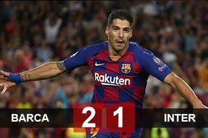 Barca ngược dòng may mắn trước Inter, Liverpool có 3 điểm