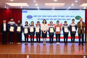 JIFA trao 81 suất học bổng cho học sinh Hà Tĩnh