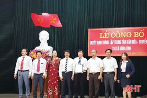 Ra mắt Trung tâm Văn hóa - Truyền thông thị xã Hồng Lĩnh