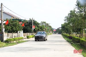 Lộc Hà “nâng chất” hệ thống giao thông, hướng tới mục tiêu huyện nông thôn mới