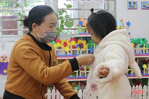 Hà Tĩnh: Cho học sinh tiểu học, mầm non nghỉ học khi nhiệt độ từ 10 độ C trở xuống