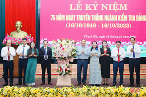 Thạch Hà kỷ niệm 75 năm ngày truyền thống ngành Kiểm tra Đảng