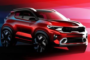 Kia Sonet 2021 lộ diện nội thất đầy công nghệ