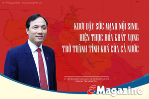 Khơi dậy sức mạnh nội sinh, hiện thực hóa khát vọng trở thành tỉnh khá của cả nước