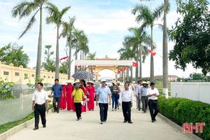 TP Hà Tĩnh đề nghị công nhận hoàn thành nhiệm vụ nông thôn mới