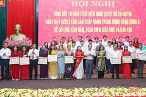 Thạch Hà phát huy truyền thống hiếu học để đổi mới, phát triển giáo dục