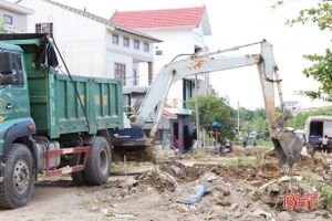 Thành phố Hà Tĩnh đầu tư hơn 38 tỷ đồng thi công đường Ngô Đức Kế