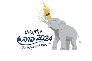Voi thổi khèn là biểu tượng của Năm Du lịch Lào 2024