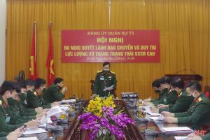 Bộ CHQS tỉnh Hà Tĩnh hoàn thành diễn tập chỉ huy - tham mưu năm 2021