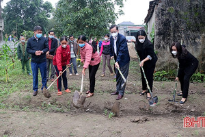 Xây dựng 7 nhà đại đoàn kết cho các hộ có hoàn cảnh khó khăn ở Can Lộc