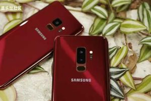 Samsung âm thầm ra Galaxy S9 và S9 Plus màu đỏ đẹp quý phái