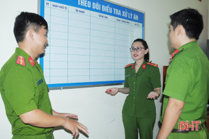 "Bông hồng thép" của Công an thị xã Kỳ Anh