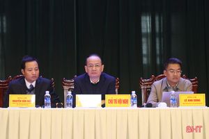 Lãnh đạo huyện Nghi Xuân đối thoại với Nhân dân