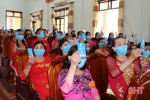 Hà Tĩnh hoàn thành đại hội đại biểu phụ nữ điểm cấp cơ sở
