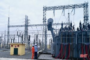 Chính thức vận hành trạm biến áp 110 kV Hồng Lĩnh