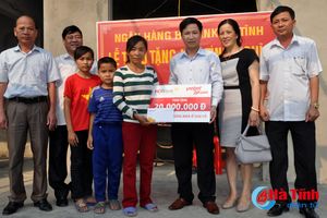 HDBank Hà Tĩnh hỗ trợ hộ nghèo xây nhà tình nghĩa