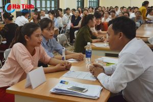 1.800 ứng viên tham gia tuyển dụng việc làm tại Khách sạn Vinpearl Hà Tĩnh