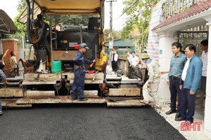 Nghi Xuân phát động phong trào xây dựng đô thị văn minh