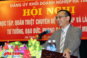 Khối doanh nghiệp học tập tư tưởng, đạo đức, phong cách Hồ Chí Minh