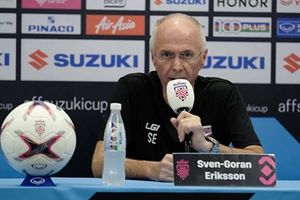 HLV Eriksson tuyên bố sẽ đả bại ĐT Việt Nam