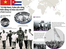 Infographic: 45 năm chuyến thăm lịch sử của Chủ tịch Cuba Fidel Castro đến Việt Nam