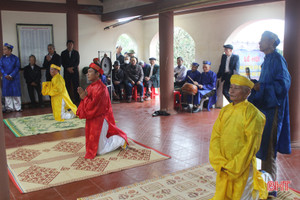 Lễ hội thượng nguyên đền Linh Nha