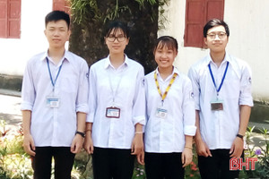 3 học sinh cùng trường “ẵm” 8 giải học sinh giỏi tỉnh