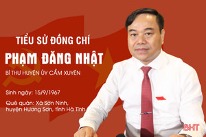 Tân Bí thư Huyện ủy Cẩm Xuyên và những mục tiêu nhiệm kỳ mới